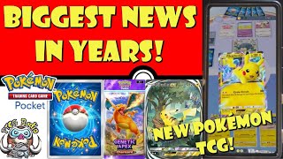 Brand New Version of the Pokémon TCG Revealed! Pokémon TCG Pocket! BIGGEST News in YEARS!!