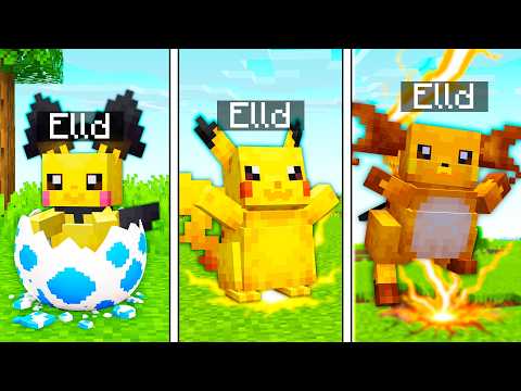 I TURNED INTO A POKEMON IN MINECRAFT! 😂