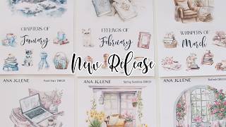 New Release | Hobonichi Monthly Dashboards (Sophisticate Version) Ana Jolene