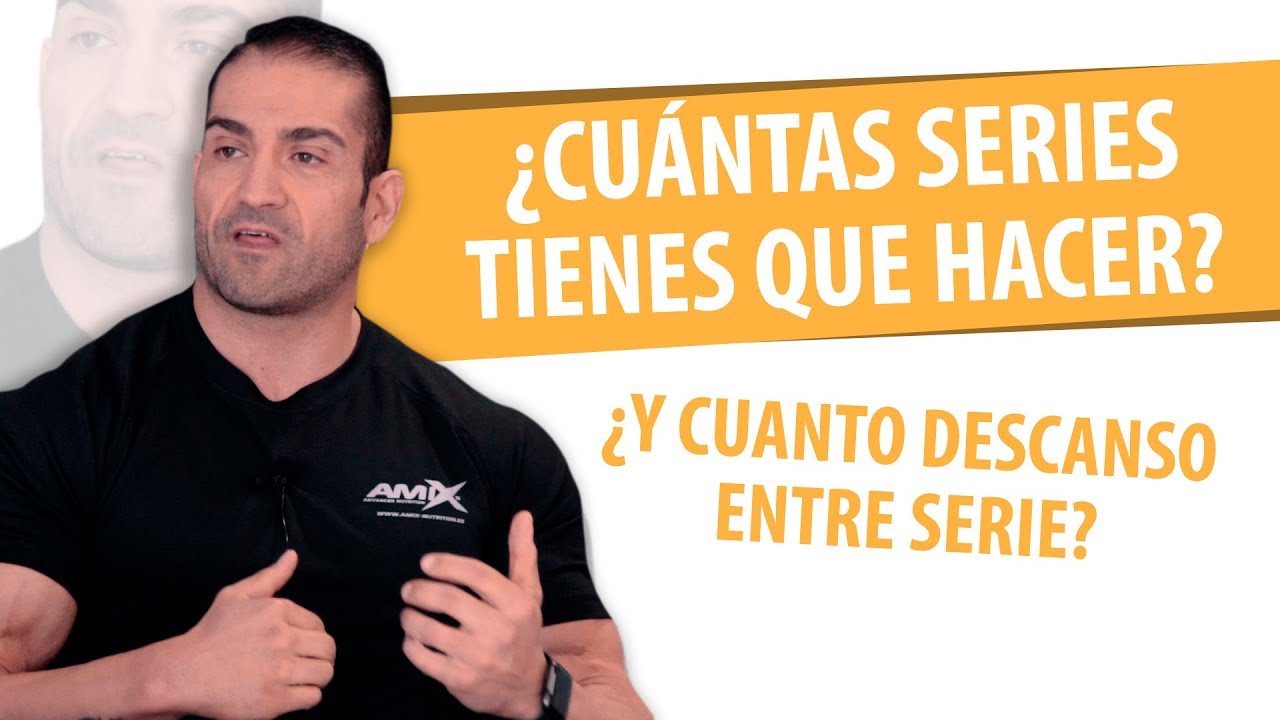🏋️‍♂️ ¿CUÁNTAS SERIES HACER y CUÁNTO DESCANSAR entre ellas? | Raúl Carrasco te lo explica 💥