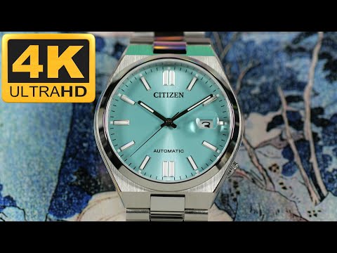 Video thumbnail: "Citizen Collection – Tsuyosa Automatic NJ0151-88M (NJ0151-53M), Best Value "Tiffany" blue Dial?" — hands-on review by Average Bros [Mark Alamares] on YouTube