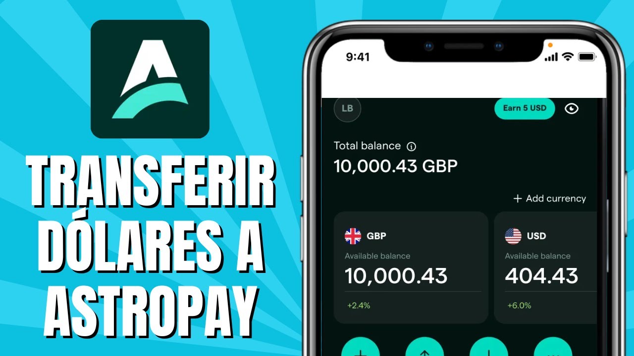 Cómo TRANSFERIR Dólares A ASTROPAY 2 Métodos