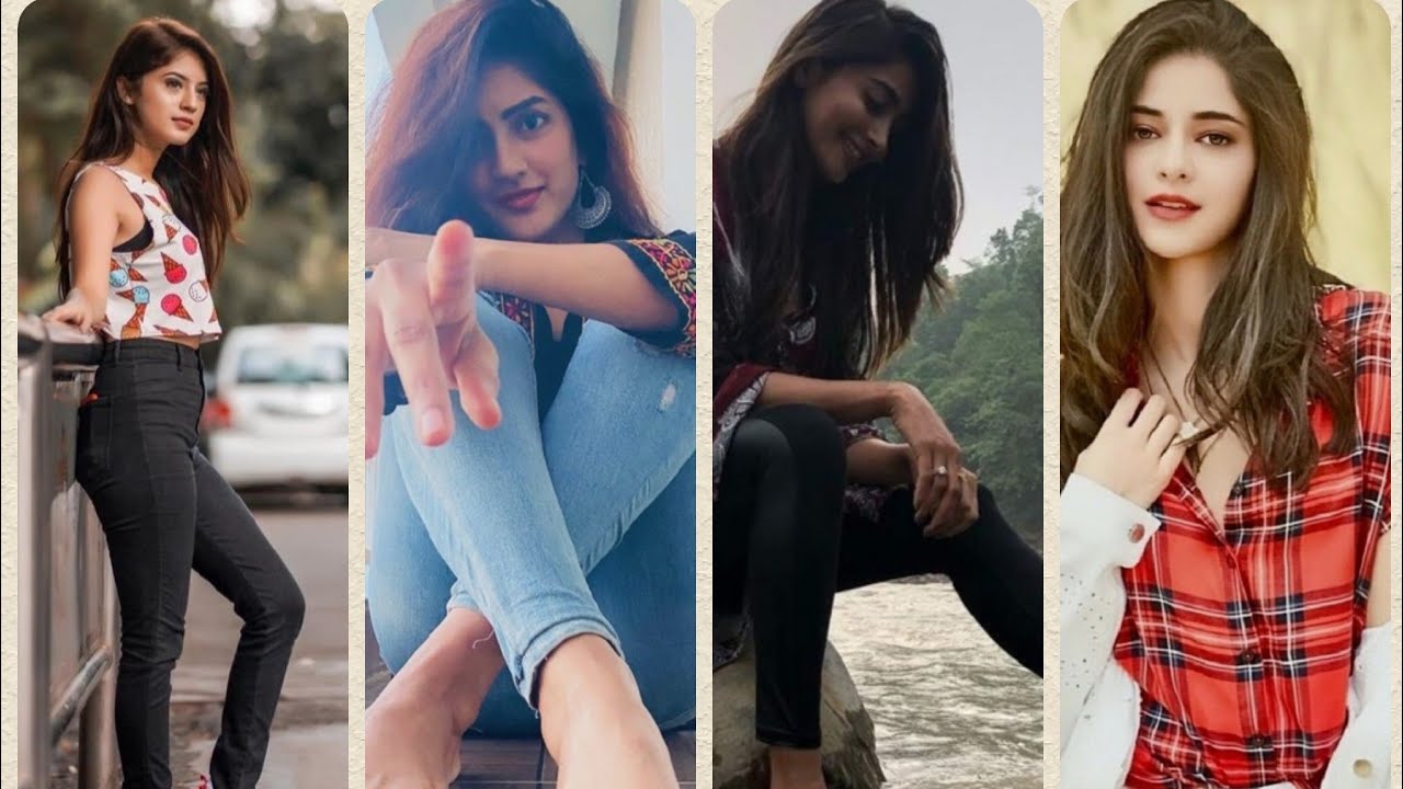 Stylish Photo Poses For Girls In Jeans Top - Goimages Cove