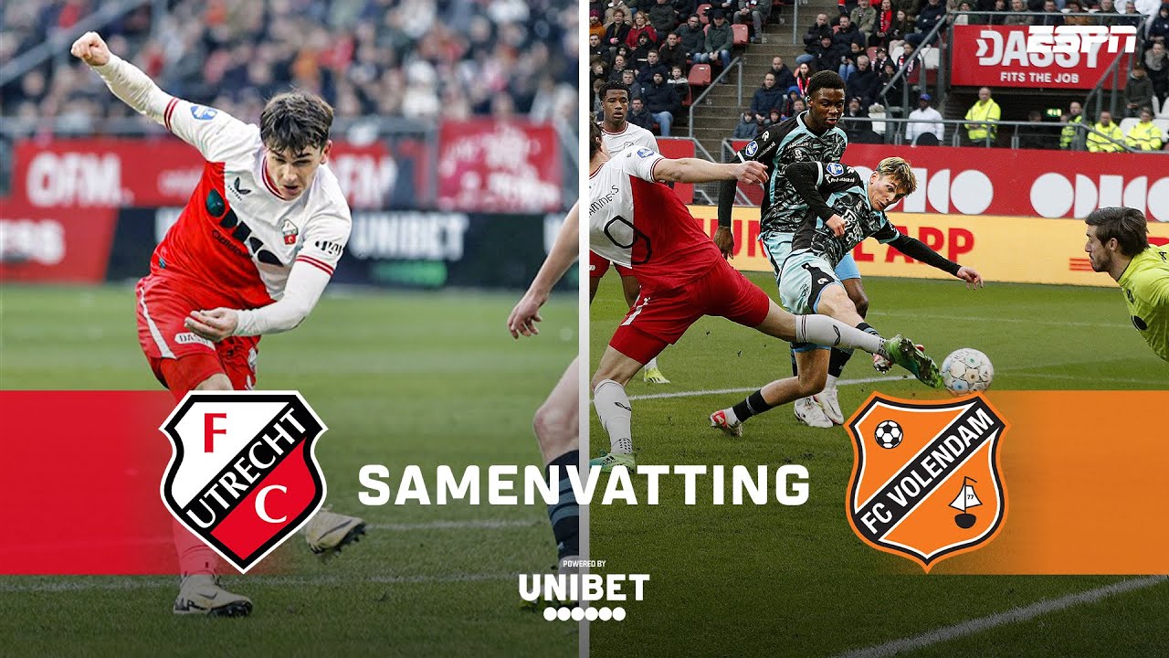 GEBROEDERS BOOTH TREFZEKER in DOELPUNTRIJK duel ⚔️⚽ | Samenvatting FC Utrecht - FC Volendam