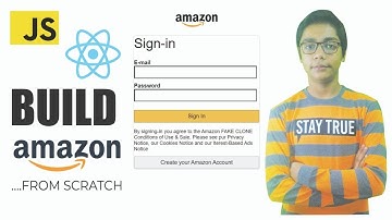 HOW TO BUILD A FULL-STACK AMAZON CLONE WITH REACT JS (Full E-Comm Store in 7 Hrs) FOR BEGINNERS 2021