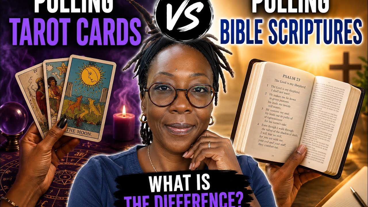 Scriptures Pulling Pulling Tarot Cards vs Pulling bible scriptures, what is the difference ...