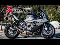 2021 BMW S1000RR gets an AKRAPOVIC EXHAUST | Install & Sound Test