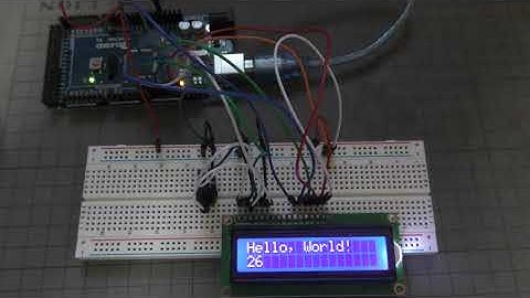 【Arduino入門】LCD ディスプレイ（液晶表示器）で”Hello, World”と表示させる。