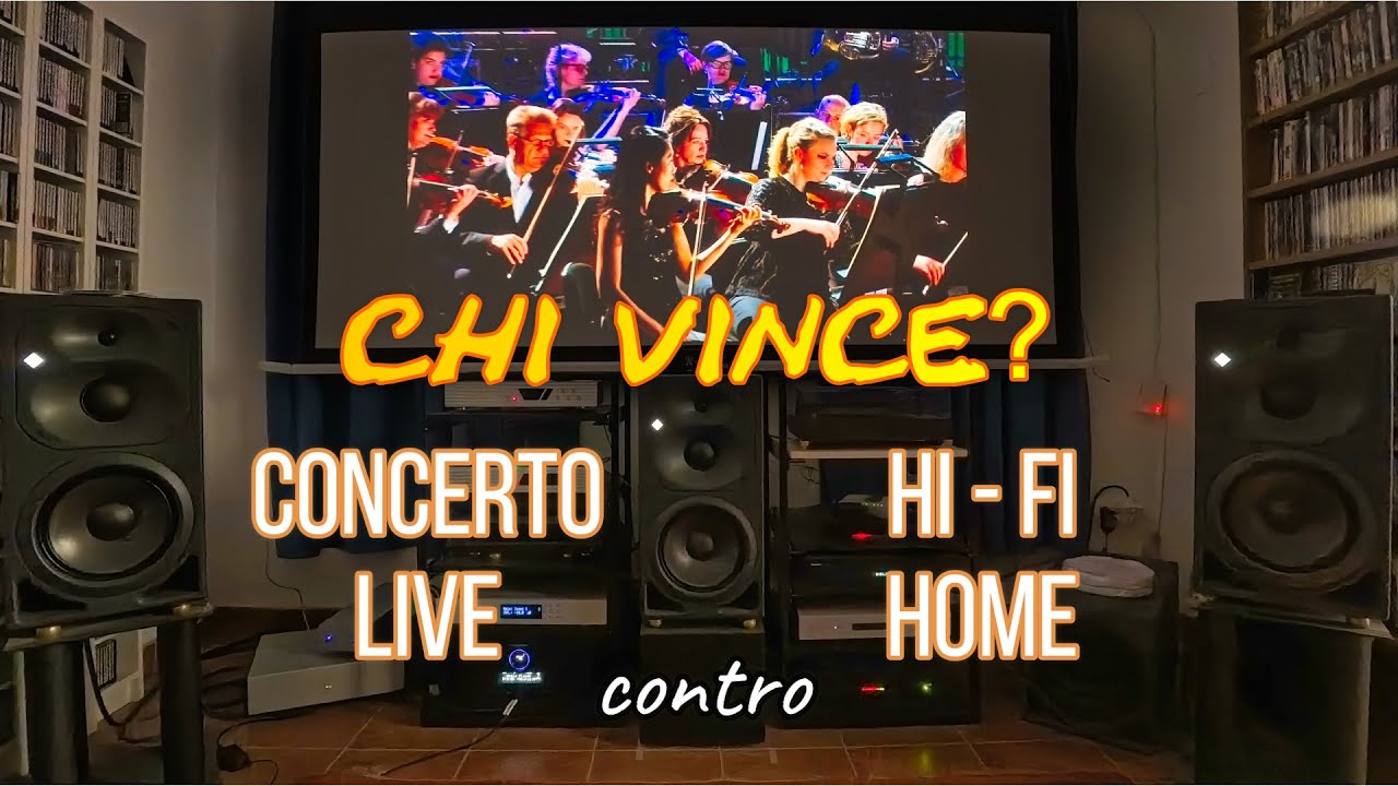#live  #concert  vs #hifi home: chi vince?