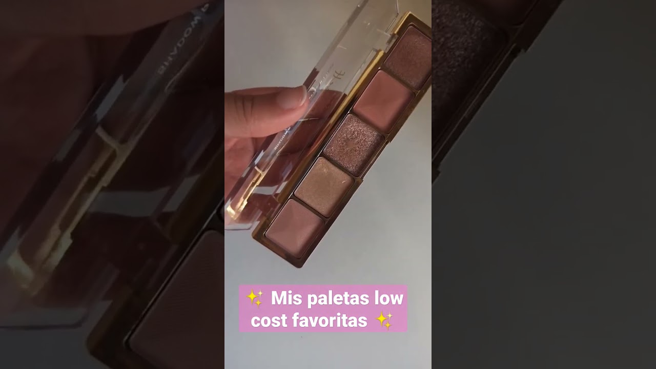 LAS MEJORES PALETAS DE OJOS LOW COST 🤯