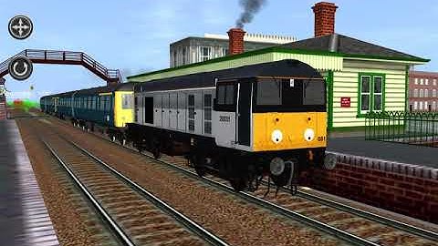 Class 20 dragging 2 Class 105