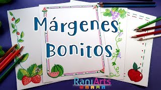 MÁRGENES, BORDES , MARCOS para decorar: Cuadernos, carátulas, cartas y  tareas! MUY FÁCIL- DIY - thptnganamst.edu.vn