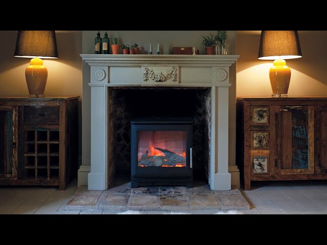 AGA Stoves - Ellesmere EC5 u0026 EC5W Electric Stoves - YouTube