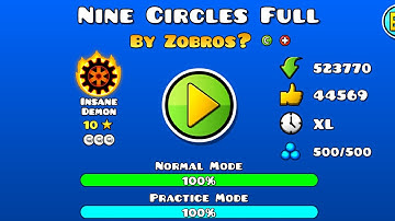 "Nine Circles" Full Version? | Geometry dash