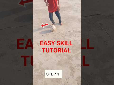 Fake + Roll skill tutorial easy to learn hard to stop 🔥💯#football #soccer #skills