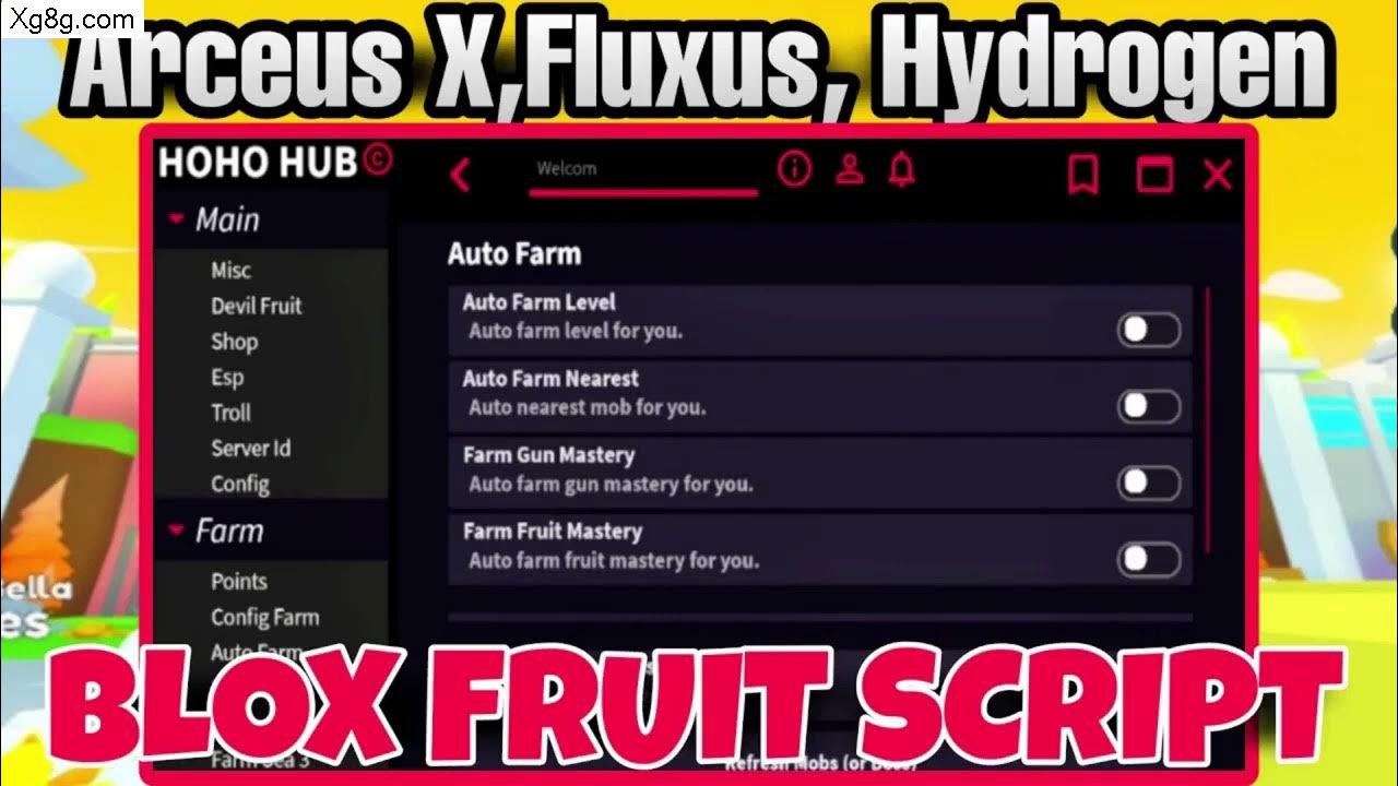 Скрипт fluxus. Fluxus Roblox BLOX Fruit.