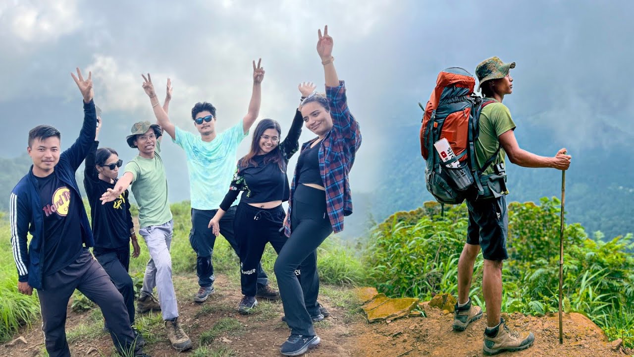 DOSTI BAN GAYA UNLOG SE JATE WAQT ASSAM KA HIGHEST TUMJANG PEAK MAIN