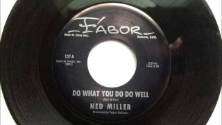 Video thumbnail of "Do What You Do Do Well , Ned Miller , 1964"