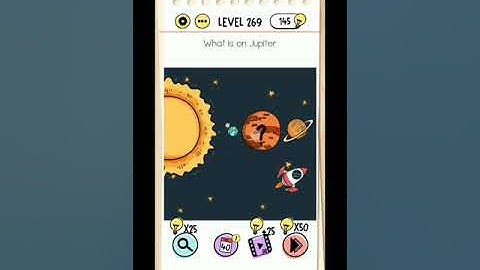 Level 269 What is on Jupiter? #braintest #jupiter