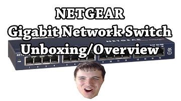 Netgear 16 Port Gigabit Switch Unboxing/Overview