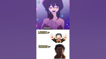 The beat vs the lyrics #anime #meme #subaru #life #manga #sad
