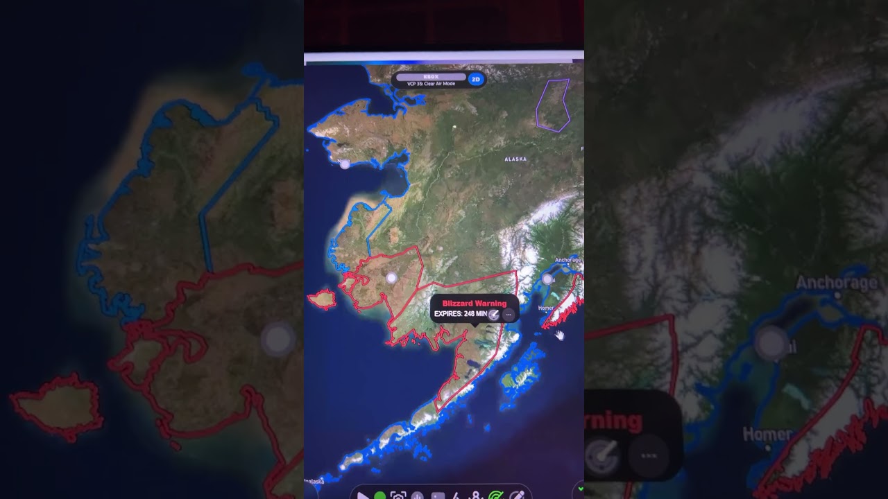 Major blizzard for Alaska 