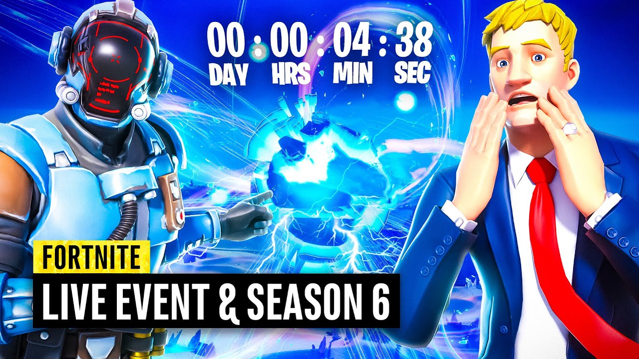 What Time Is The Fortnite Live Event Uk Season 6 - TISWHA