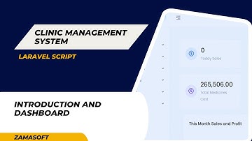Introduction and Dashboard | Clinic Management System | Laravel Script | Video 1