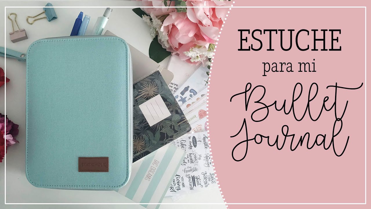 ESTUCHE para el BULLET JOURNAL | Stationery Pal | Estuche Mint | Imprescindibles bujo | Parte 2