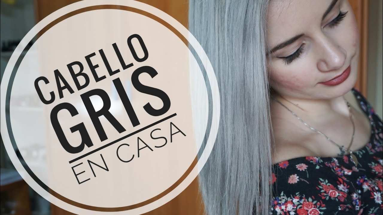 Instituto Dios Polvo Cabello gris en casa || ¿Cómo conseguirlo? ¿Cómo mantenerlo? || Nirvel  Professional - YouTube