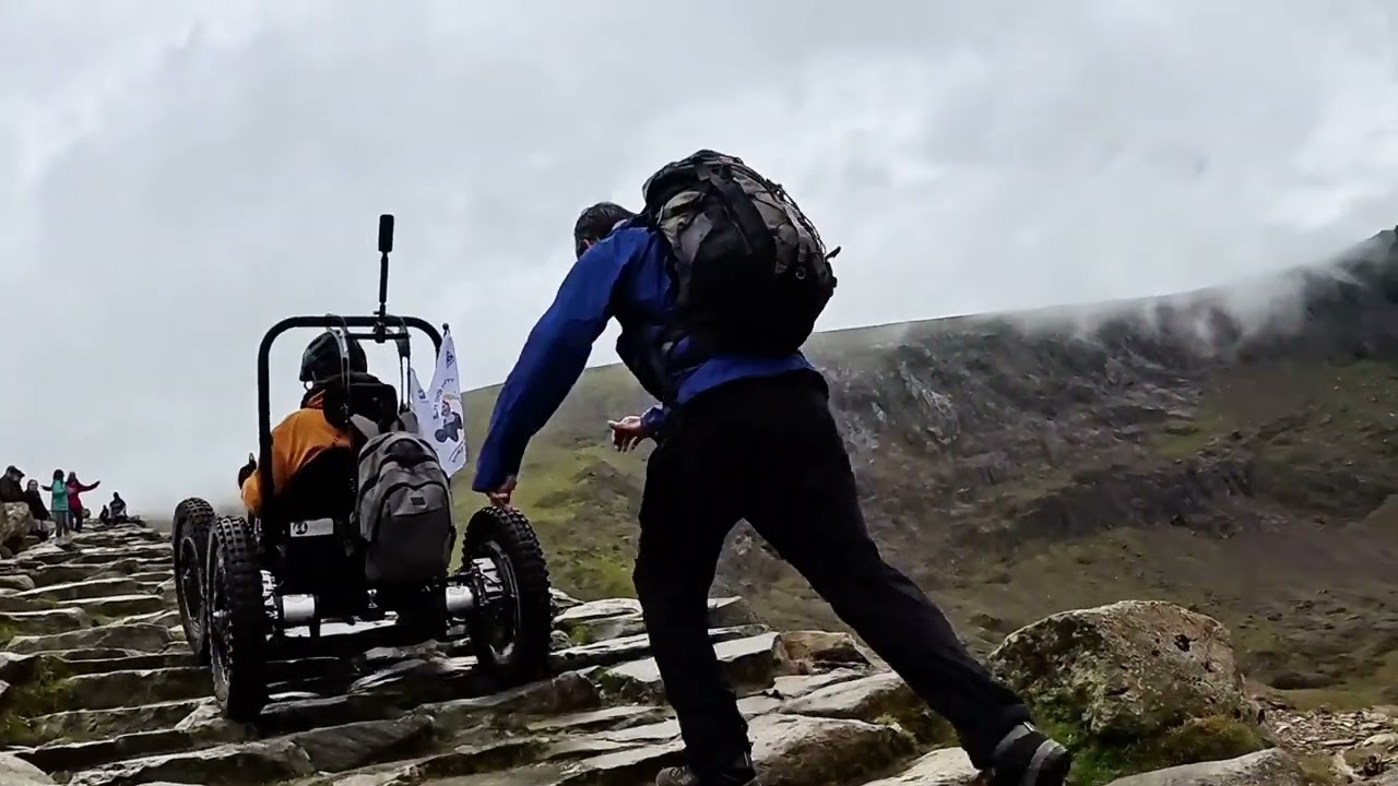 Disabled Adventurer overcomes a mountain, literally, for Disability Pride Month