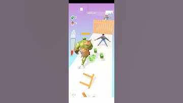 Muscle Rush Game All Levels Gameplay Android, iOS Update New Level #47 #shorts