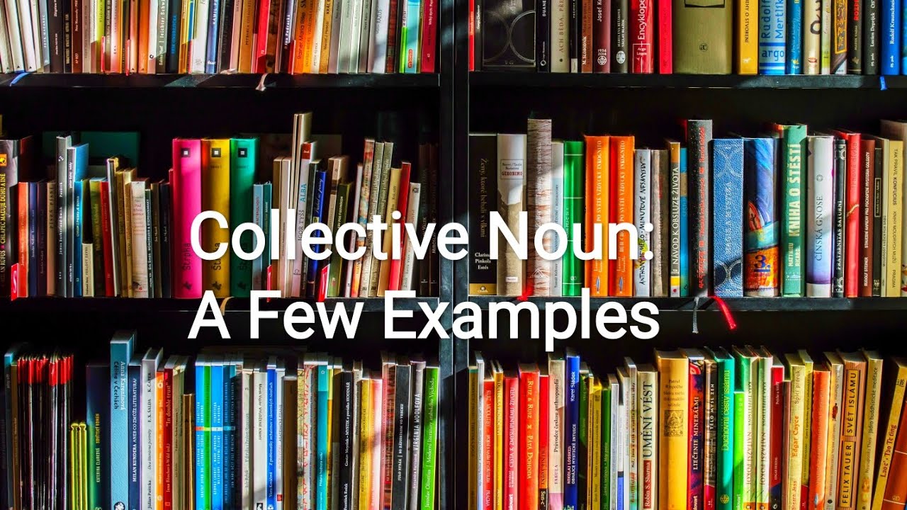 Collective Noun A Few Examples YouTube