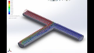 Tutoriel SolidWorks Simulation des fluides dans une tuyauterie