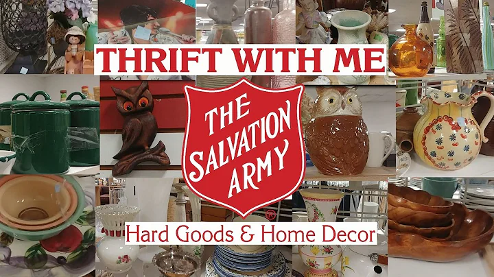 THRIFT WITH ME AT SALVATION ARMY * March 2020 Hard Goods Home Decor Walk Through