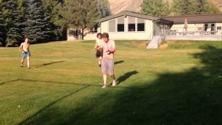 Frisbee lessons/how to intimidate your band members with The Stone Foxes