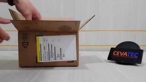 CEVATEC mở hộp - Máy đọc mã vạch Symbol DS4308