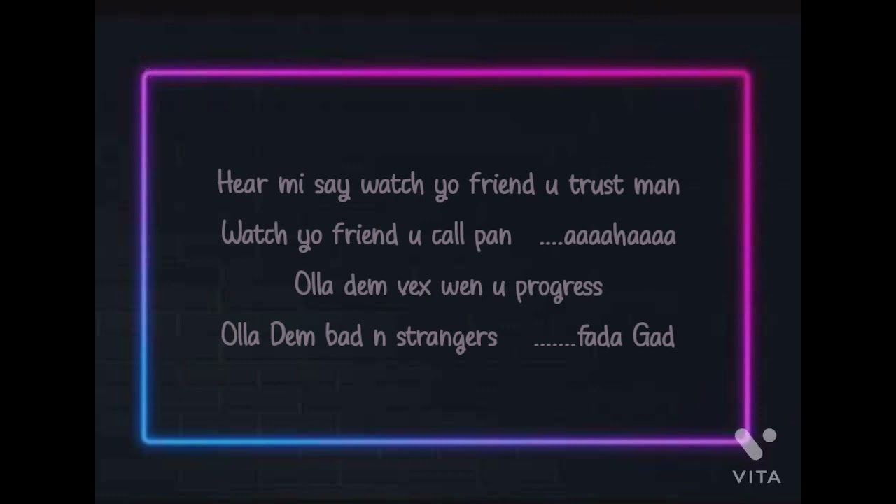 Watch your friends lyrics JayLad YouTube