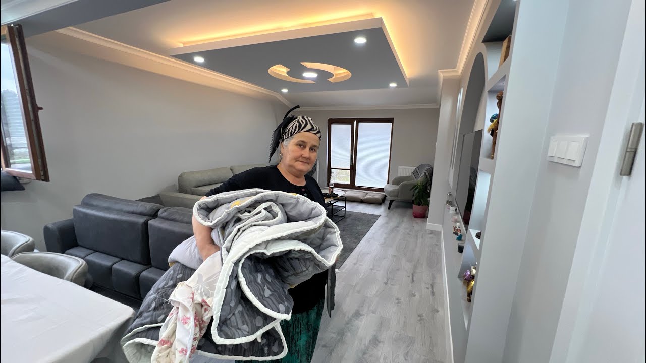 Avur misafirimiz geliyor🥁Yine cümbüş olacak💯Evimi Temizledi #ramadan #temizlik #köy