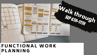 Weekly FUNCTIONAL planning PROCESS and weekly gtd setup 2021 Wk 35