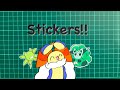 Making stickers of my OC’s and Character’s from the battle cats!!