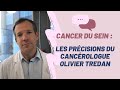 Cancer du sein : interview du cancérologue Olivier Trédan