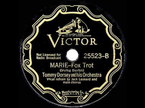 1937 HITS ARCHIVE: Marie - Tommy Dorsey (Jack Leonard & Band, vocal)