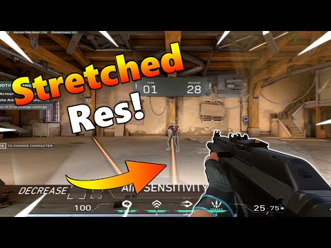 Come giocare a Stretched Res in Valorant