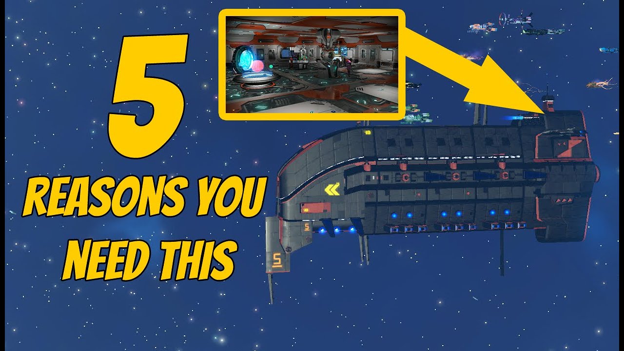5 reasons to you must have a freighter base in No Man's Sky - YouTube