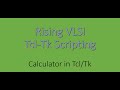 Calculator in Tcl/Tk