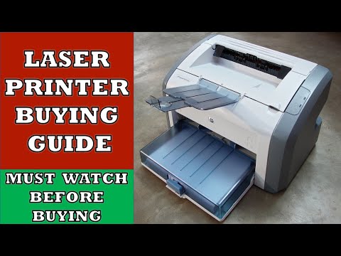 Video: Cum Se Alege O Imprimantă Laser