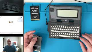 Atari Portfolio - A new kind of memory card