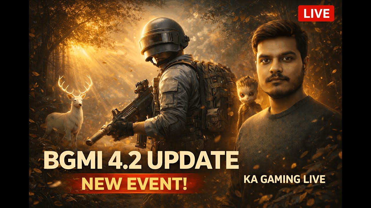 KA GAMING LIVE BGMI KANNADA  LIVE NEW 4.2 UPDATE LIVE KANNADA LETS EXPLORE NEW EVENT