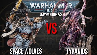 Space Wolves Vs Tyranids - Warhammer 40k Battle Report